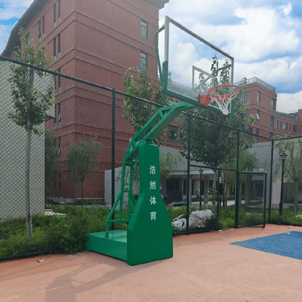 Outdoor basketball stand