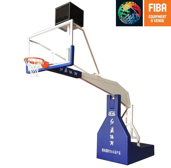 HQ-F10000 Electric Hydraulic basketball hoop FIBA ​​Certified