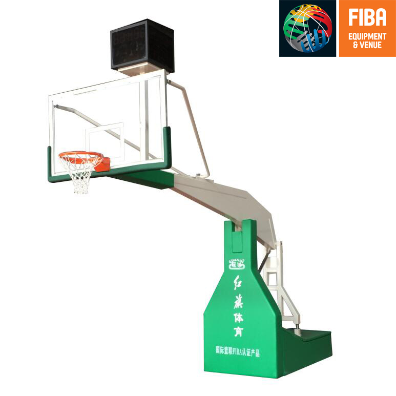 HQ-F10002 Electric Hydraulic Basketball hoop FIBA ​​Standard