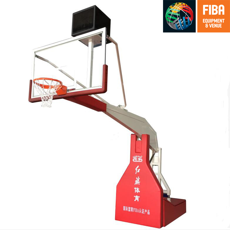 HQ-F10001 Manual Hydraulic Basketball Hoop FIBA ​​Certified